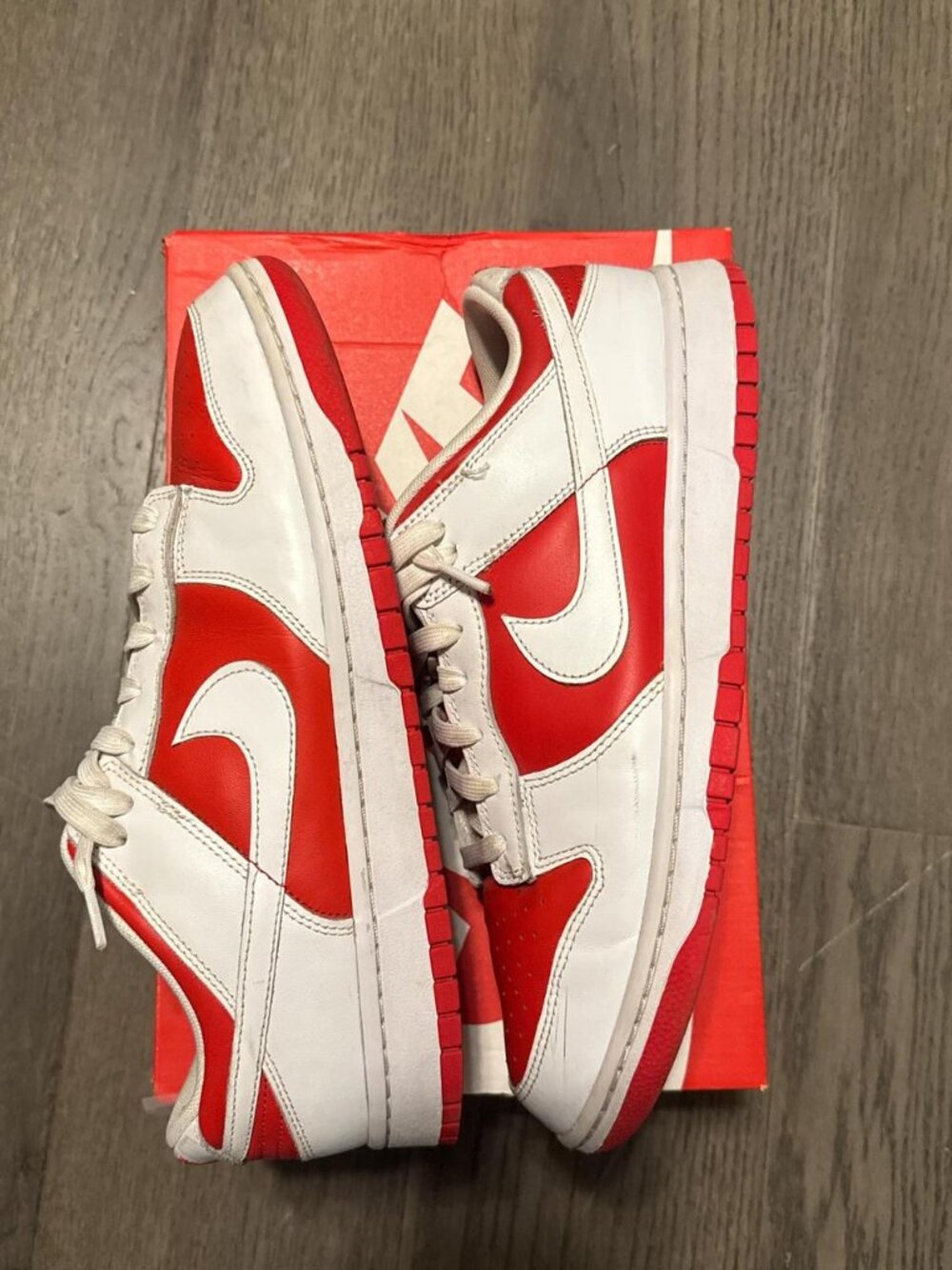 Nike Dunk Low Retro University Size 12 (Worn Slightly)